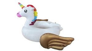 ห่วงยางเป่าลมแบบตัว C ยูนิคอร์น 70Cm