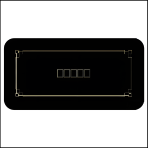 120x60cm Pro Texas Holdem Poker Mat - Waterproof & Non-Slip