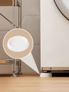 Adjustable Height Washer Mat Anti-Slip Shock Absorption Pad Refrigerator Damp Proof Universal Rolling Base Shock Reducing Footpad