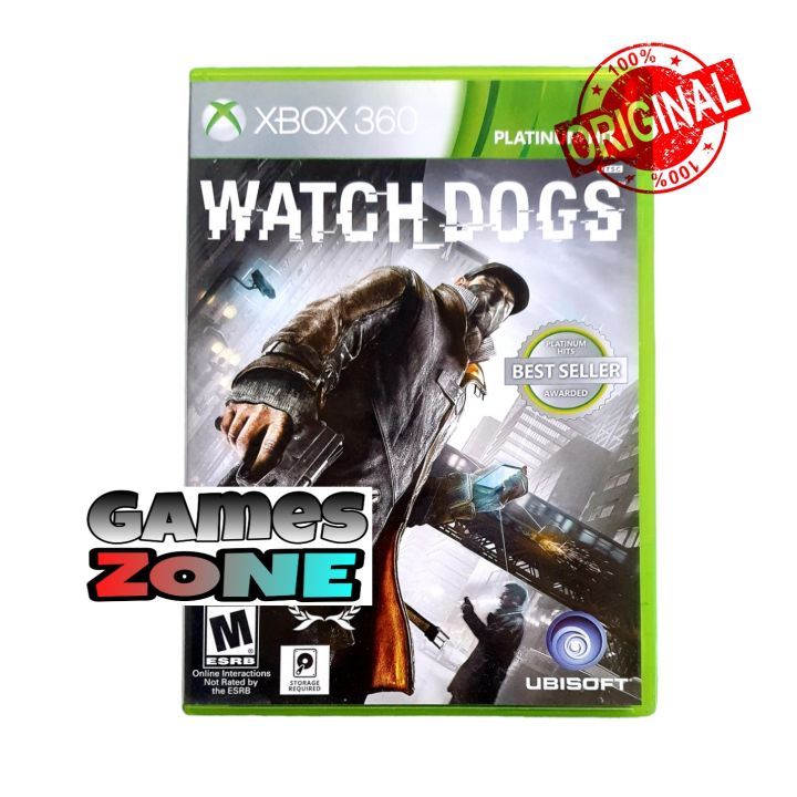 Xbox 360 Xbox Virtual Games Xbox 360 Game Watchdogs Watch Dogs