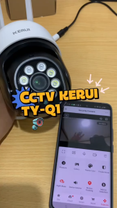 KERUI Kamera CCTV Wireless IP Camera TY-Q1 WIFI Outdoor TUYA PTZ HD
