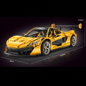 TAIGAOLE | Gradient Paint Color Large Building Blocks Model Car