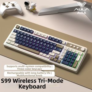 AULA | Tri-Mode Mechanical Feeling Gaming Keyboard and Mouse Set