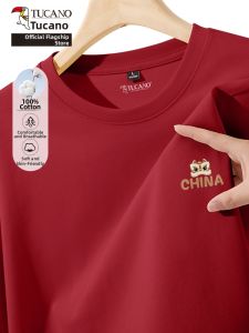 TUCANO | Chinese Style New Year Cotton Mens Long Sleeve T-Shirt