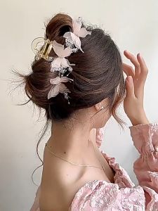 Jedai Salon Korea Butterfly Kupu-Kupu Besar Fashion Aksesoris Jepitan Rambut Wanita HS JPT16