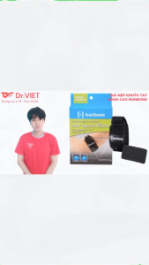 Đai nẹp khuỷu tay nâng cao Bonbone ADV Sports Elbow – Freesize