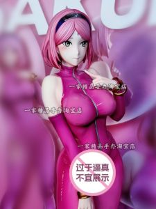 Naruto Shippuden Sakura Haruno Action Figure Collectible GK Statue Anime Gift for Boys Static Model Toy from Japan 1/6 Scale