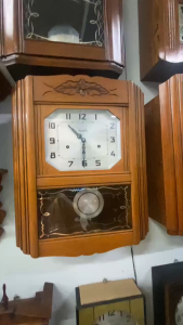 #.Đồng Hồ Côn Cổ Đồng hồ treo tường Vedette cổ điển 1960.lưu trữ chưa sử dụng