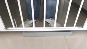 MLXG No Punch Adjustable Baby Safety Door Gate for Kids and Pets Fence Barrier for Home Durable Design