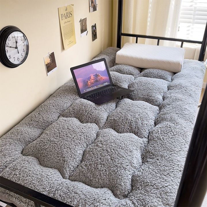 Nệm Lông Cừu Dày Mềm Mại Mùa Đông Cho Ký Túc Xá Sinh Viên Đơn Đôi Nệm ...