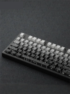 EWEADN | Wireless Bluetooth 3-Mode Side-Printed Gaming Keyboard and Mouse Set Blue Switch