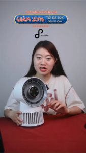 Quạt Mini Tích Điện Để Bàn Tích Hợp Đèn Bắt Muỗi DIPOLAR Màn Hình Led Hiển Thị Và Chức Năng Hẹn Giờ Tiện Lợi - DQMN04