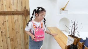 Aksesoris Sekolah Anak: Ransel Kecil Import & Pita Hologram Modis