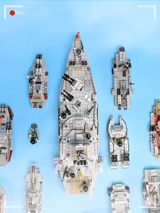 1000Pcs Warship Building Blocks Toys Model Warship BattleShip Military Warrior Series Tank Ship Building Blocks Compatible Wilderness Operation Children Diy Toy Large Aircraft Carrier Model Educational Toys fo 3to 18 Years Olds Kids Boys Gifts