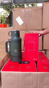 Bình Giữ Nhiệt Cao Cấp Dung Tích 2L3 Có Dây Đeo Giữ Lạnh 72 Tiếng - Giữ Nóng 30 Tiếng