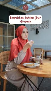 Jilbab Instan Bergo Daily Maryam Shimmer By Thamrin BY MOSLEMWEAR