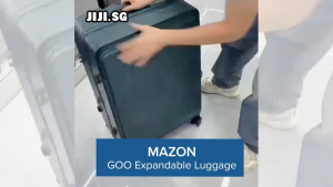 (JIJI SG) MAZON GOO Expandable Luggage / Expandable / TSA Lock / Front Open / SG
