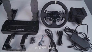 Moza RS20 Racing R5 Bundle Set ชุดจอยพวงมาลัยพร้อมแป้นเหยียบ ระบบ Direct Drive 5.5 Nm รองรับ PC