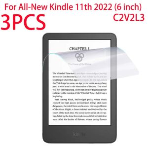 3 PCS PE Soft Film Screen Protector For All-New Kindle 11th 2022 6 Inch For Kindle 11th PET Soft Protective Film Not Glass