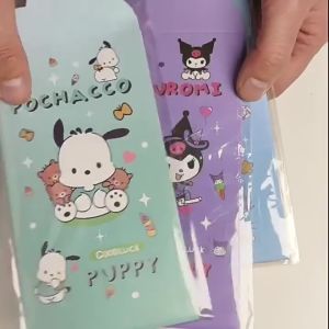 4pcs/set Sanrio Melody Kuromi Cinnamoroll Pochacco Cute Cartoon Pattern Student Holiday Bonus Red Envelope New Year Gift Pack Cute Red Envelope Spring Festival Gift