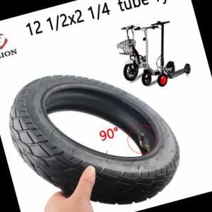 12 Inch 12x2.125 Tyre 12 1/2x2 1/4 62-203 Bike Folding Electric Scooter Wheel Tire Inner Tube Fits Many Gas  E-bike