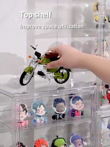 Acrylic Wall Hanging Transparent Boxes Storage Organize Display Stand for Toys Popmart Blind Box Display