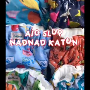 Clodi Nadnad AIO Slup 7-17 kg Popok Kain Bayi Model Celana