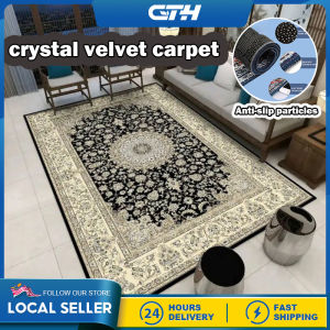 CASA Nordic/Mousse style Crystal velvet Carpet Large living Room Carpet Mat room Carpet