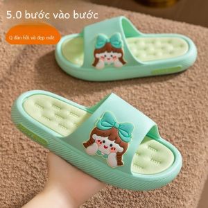 Dép Đi Trong Nhà Mùa Hè Cho Nữ Dép Đi Trong Nhà Phòng Tắm Dép Đi Trong Nhà Phong Cách Hàn Quốc Chống Trượt Chống Mùi Ống Đệm Dày