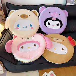 💚 เบาะรองนั่ง เพื่อสุขภาพ รองบนเก้าอี้หรือที่พื้น เนื้อเมมโมรี่โฟม ปลอกถอดซักได้ ด้านหลังมีแถบกันลื่น ขนาด 40 cm