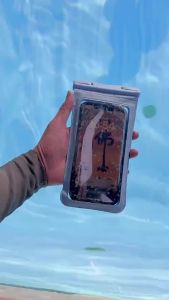 Waterproof Phone Case Pouch Universal Screen Compatible Swimming Underwater Phone Bag Touch Neck Hanging Rafting Diving Pouch