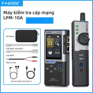 FNIRSI | Máy Kiểm Tra Cáp Mạng FNIRSI LPM-10A Tìm Kiếm Đường Dây RJ45 RJ11 Kiểm Tra Tốc Độ Chiều Dài Cổng Flash Kiểm Tra PoE Dò Tìm Dây Phân Tích Mạng