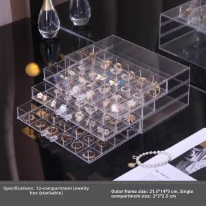 YOUKAMAN | Transparent Dust-Proof Jewelry Box