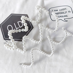 Acrylic Pearl String Simulation Cured Necklace DIY Bouquet Decoration Floral Art Fresh Flower Packaging Material Craft Supplies