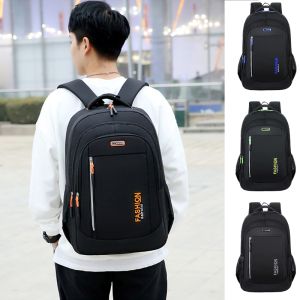 Large Capacity Bag For Men Fashion Travel Backpack Men Secondary School Bag For Boys Beg Sandang Lelaki 书包中学生男
