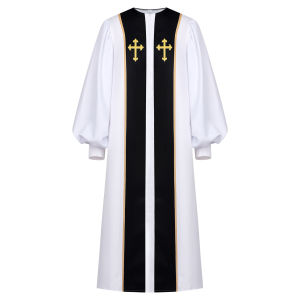 Mens Ivory Pulpit Robe