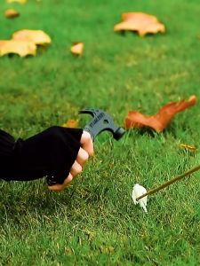 🚚 พร้อมส่ง🚚 สมอบกเต็นท์ 20cm การตั้งแคมป์ สมอบก เหล็กหล่อ ผสมสารเรืองแสงหัวสมอเป็นแบบสะท้อนแสงตอนกลางคืน