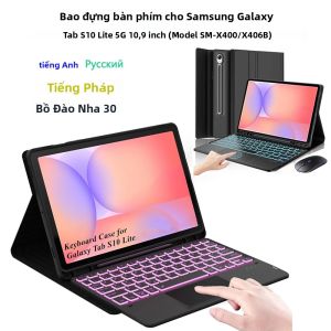 Ốp Lưng Samsung Galaxy Tab S10 Lite 10.9 Inch Kèm Bàn Phím - Phụ Kiện Máy Tính Bảng Thời Trang Chống Sốc Chống Nước Chất Liệu TPU Dành Cho SM-X400/X406B