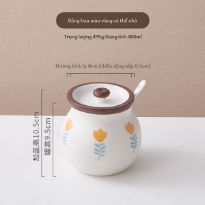 Hộp Đựng Dầu Gốm Imhouse Có Nắp Đậy Để Sử Dụng Trong Nhà Bếp Chịu Nhiệt Độ Cao Lý Tưởng Cho Dầu Giấm Và Táo Nóng Phong Cách Scandinavia