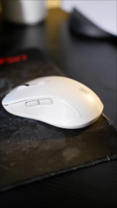 GAMEN GM100W Wireless Gaming Mouse – Rechargeable Battery – Silent Click – PIXART Sensor – RGB Light