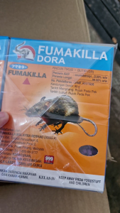 Fumakilla Dora 95g Racun Tikus coumatetralyl 0.05% Purple Mice Mouse Rat Poison