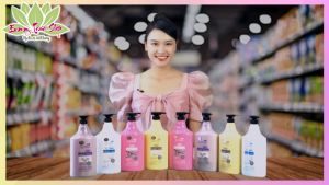 Sữa Tắm Sữa Dê Cao Cấp Lynan 1200ml Dưỡng Ẩm Dưỡng Trắng Da Nhập Khẩu Malaysia - Emmy Tran Shop