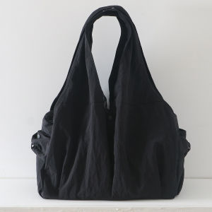 RUOYUNLAIGUO | Minimalist Large Capacity Multi-pocket Cloth Bag for Women