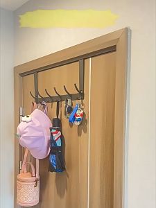 Móc Treo Quần áo DANLE treo đồ đa năng dán tường nhà tắm chịu lực lên đến 50kg chất liệu nhôm hàng không chống gỉ