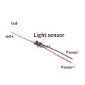 Smart Photocell Light Switch Dual Mode [Day ON/Night ON] Waterproof Sensor Probe 5A Auto On/Off for  Indoor and Outdoor Lighting. 