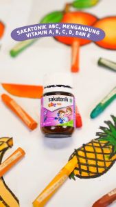 Sakatonik ABC Botol isi 30 Tablet - Multivitamin Kesehatan Anak