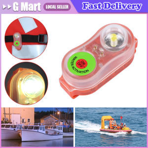 LED Lithium Seawater Self-Lighting Light Life Jacket Light JHYD-I 30g Plastic Life-saving Adult Children Outdoor For Life Vest