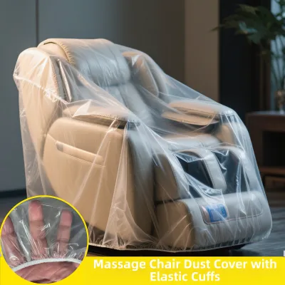 Waterproof Dustproof Transparent Elastic Mouth Massage Chair Protector Cover Boss Chair Office Chair Dining Chair Rainproof Shield