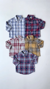 BOHOPANNA - FLANNEL SHIRT - KEMEJA ANAK