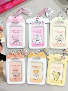 Bộ 3 Chiếc Ví Đựng Thẻ PVC Cho Nhóm Nữ IVE Ví Đựng Thẻ Trường Học 3 Inch Ví Đựng Thẻ Bảo Vệ Ví Treo Trưng Bày